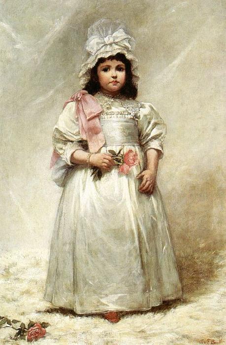 Elizabeth Lyman Boott Duveneck Little Lady Blanche France oil painting art